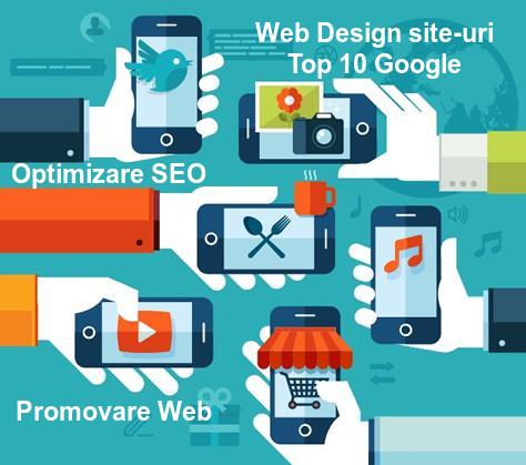 Optimizare SEO Bucuresti realizare site uri web design